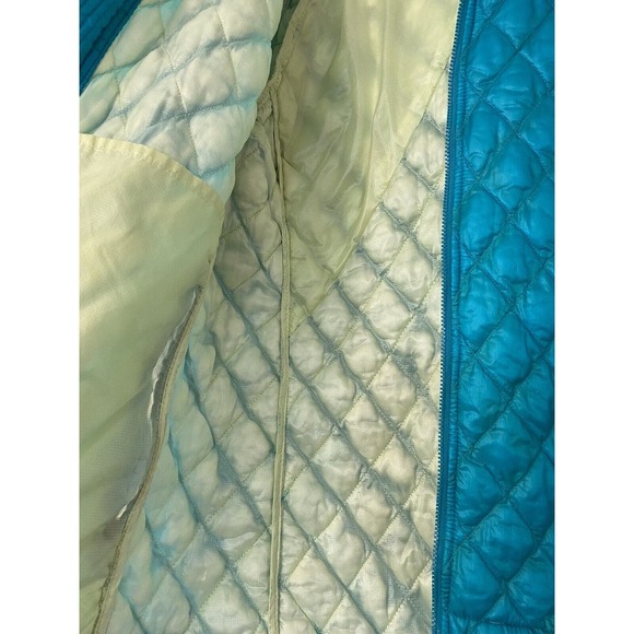 NEW The North Face ThermoBall‎ Eco Jacket Women’s Jacket Blue Green Yellow Small - Picture 4 of 8
